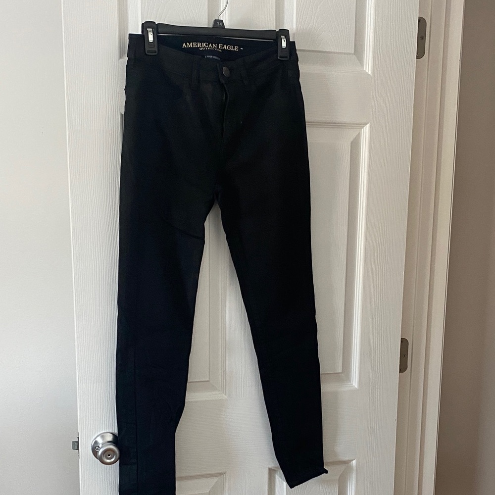 American Eagle Outfitters Super Stretch Black Jeans